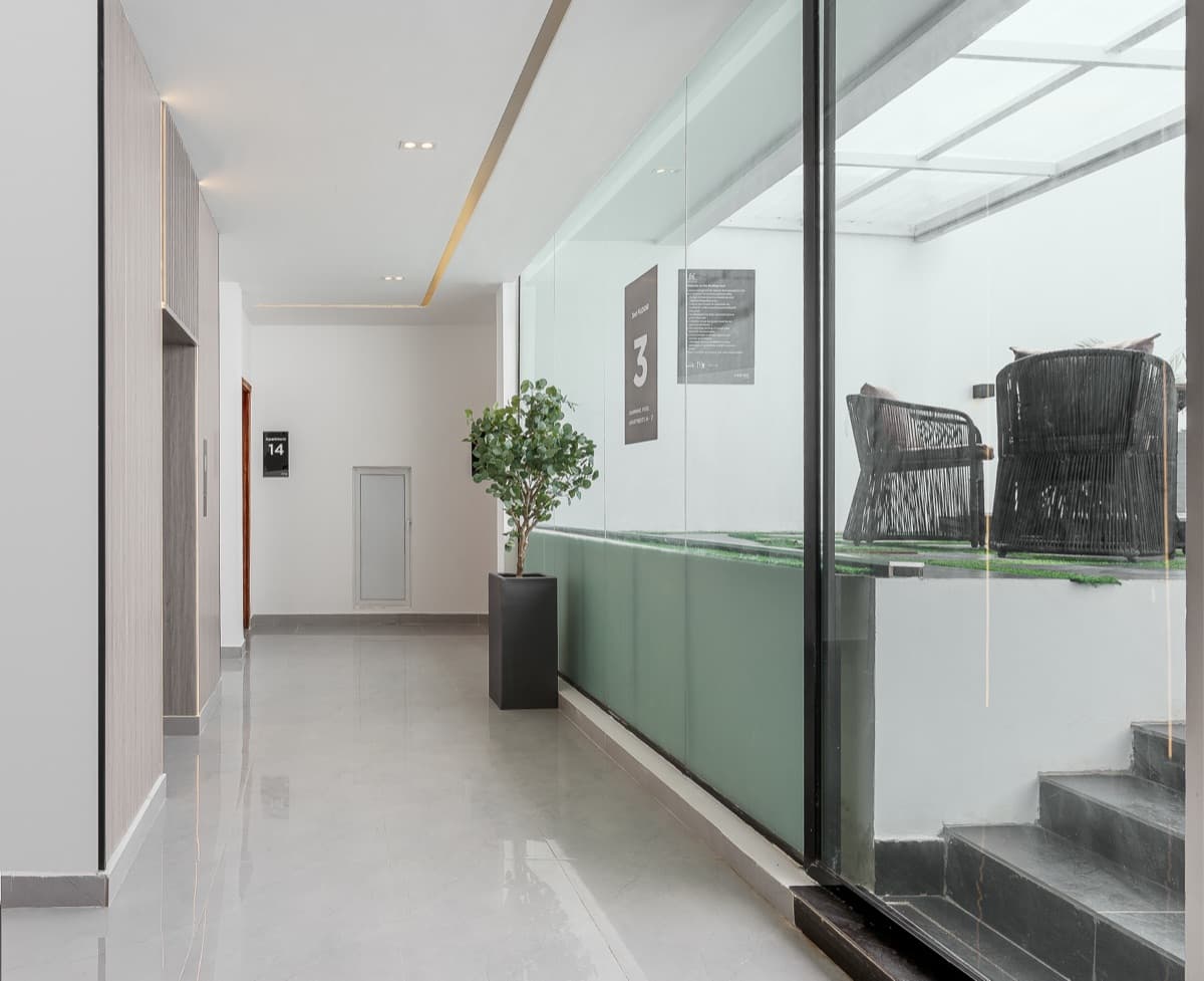 Third floor landing