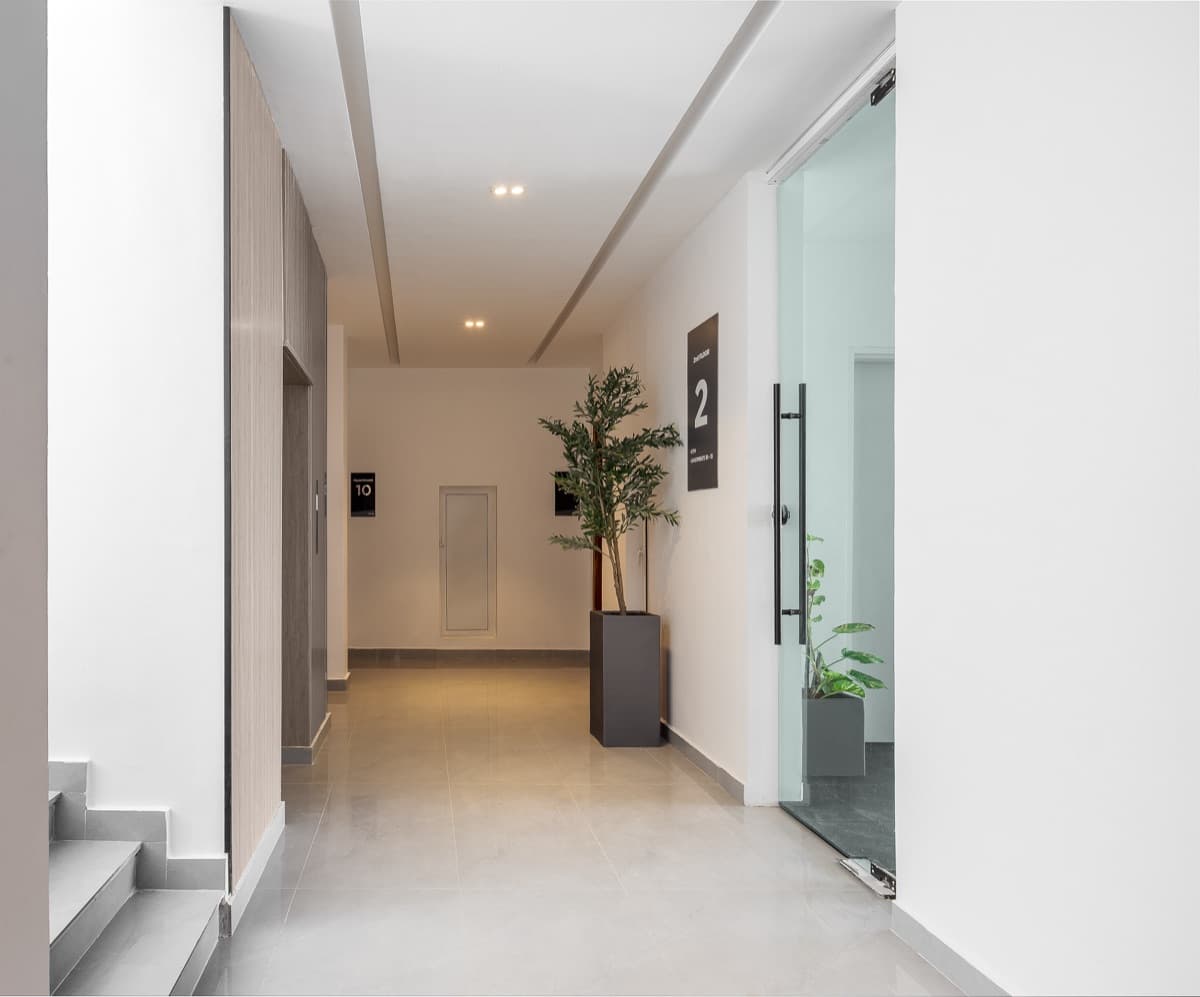 Second floor hallway