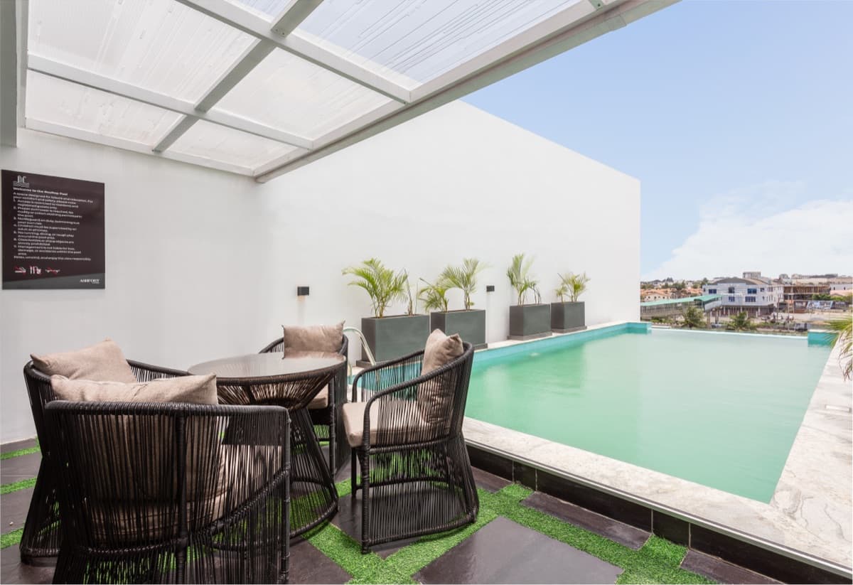 Pool terrace