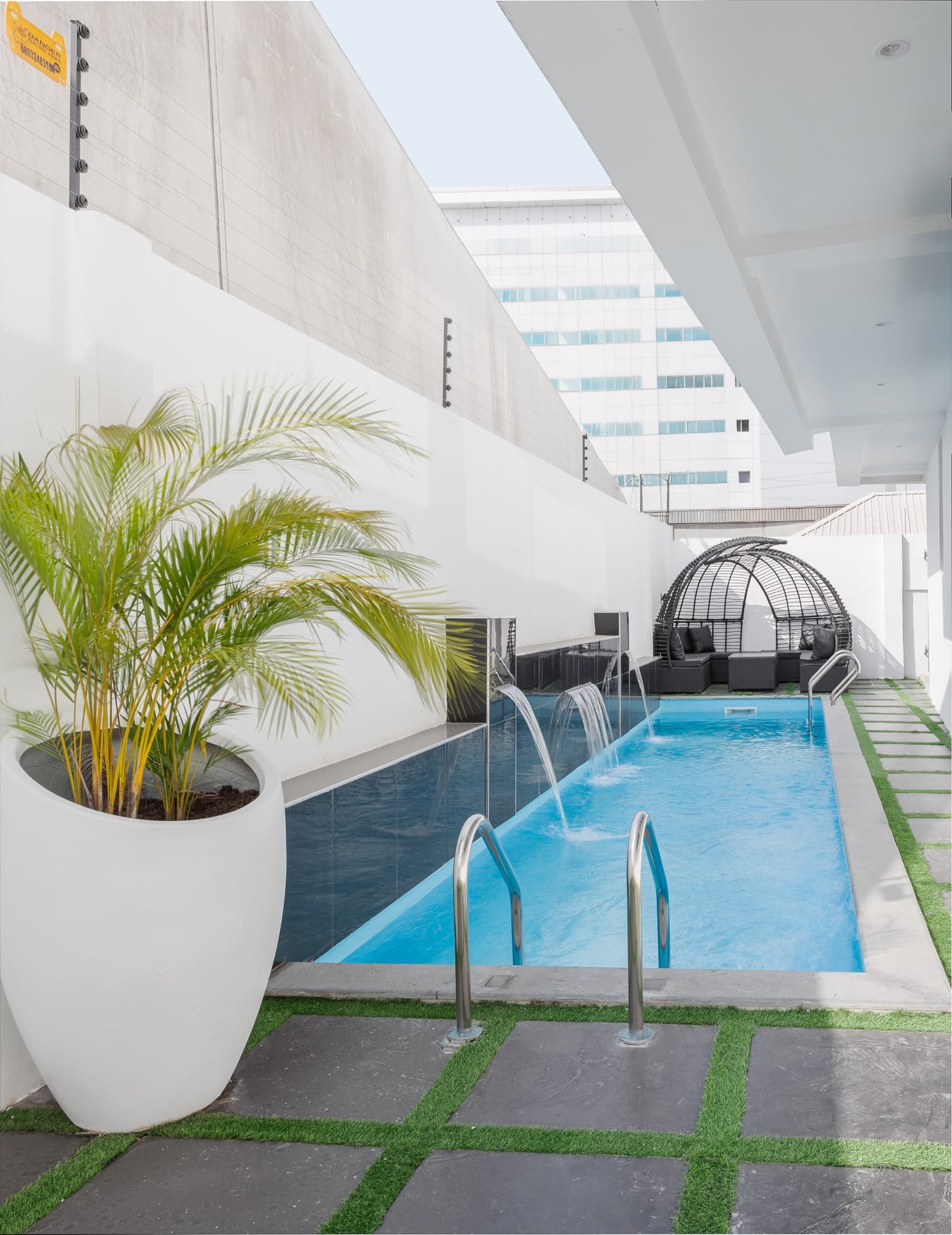 Whitestone lap pool